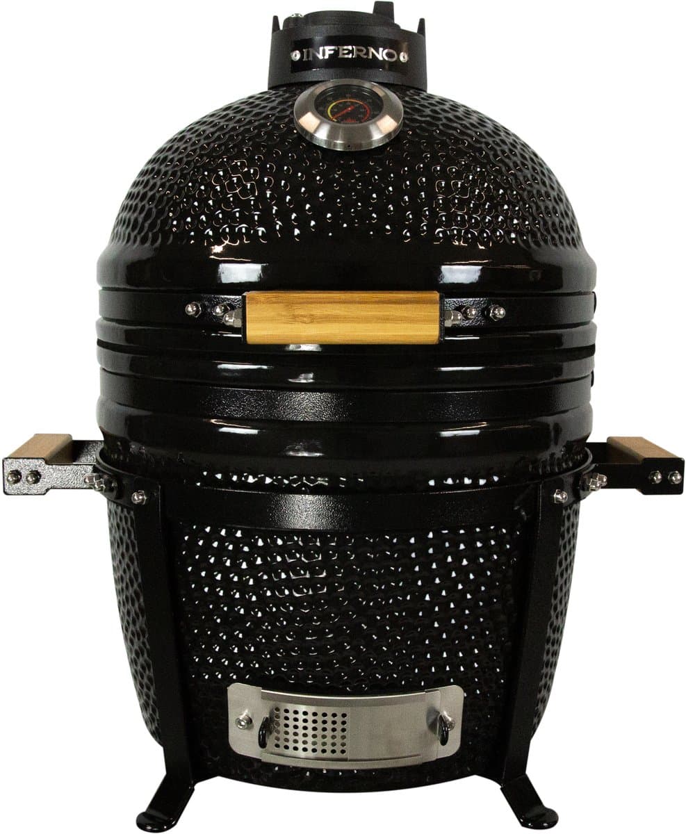 Inferno Compact Kamado Barbecue - Grilloppervlakte 34cm / 13inch - Zwart — afbeelding 1