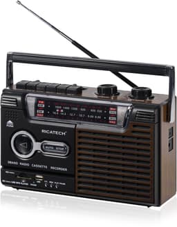Ricatech PR95 Bluetooth Radio Cassette Recorder with USB/SD — thumbnail 2