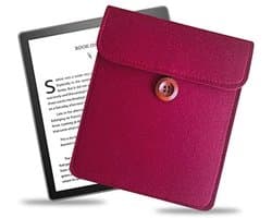 Vilt Sleeve voor 7" E-Readers - Beschermende E-Book Tas in Rood