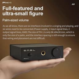 Hoogwaardig MM-telefoonversterker voor zuiver geluid - 46dB SNR, 84dB THD+N — thumbnail 3