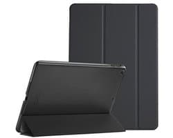 ProCase Case for iPad 9.7-inch Case, iPad 6th 2018 / iPad 5th 2017 Shockproof Case Protective Cover Smart Folio Cover Case with Translucent Back -Black