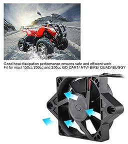 Koelventilator 12V voor ATV en Motoren - 15 Watt Elektrische Ventilator — thumbnail 4