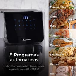 Heteluchtfriteuse 7 Liter XXL met 1700W Vermogen en LED Touchscreen — thumbnail 2