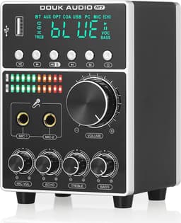 HiFi Dual MIC Digitale Versterker met Bluetooth en USB-speler — thumbnail 1