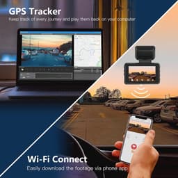 Dashcam 4K met App, Wifi, GPS, en Geavanceerde Functies — thumbnail 3