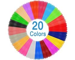 3D PLA Gloeidraad - 20 kleuren 1,75 mm 5M voor 3D Pen