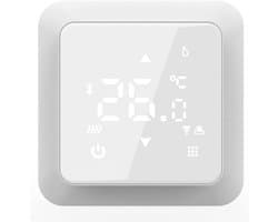 Slimme WiFi Thermostaat voor Vloerverwarming - Tuya App & Touchdisplay