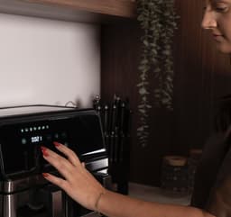 Swiss Pro+ Dubbele Airfryer Heteluchtfriteuse XXL Airfryer twee Kookvakken 8 Liter 1700 Watt Dual Zone Technologie Classic Edition Zilver Model 2026 SPAF8L2S — thumbnail 12