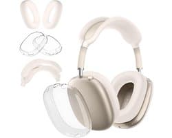 Allecta - Siliconen Beschermhoes voor Earpads van AirPods Max, Earcup Cover Protector - Sterrenlicht Blauw - Duurzaam en Beschermend