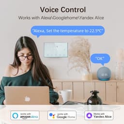 Slimme WiFi Thermostaat voor Vloerverwarming - Temperatuurregelaar met App & Voice Control — thumbnail 3