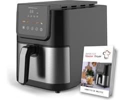 Grote Airfryer 5 Liter met Digitale Touchbediening en 5 Programma's