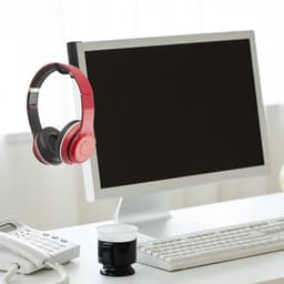 Hoofdtelefoonhouder Set van 2 - Desk Stand voor Hoofdtelefoons, Sleutels en Tassen (Kunststof) — thumbnail 2