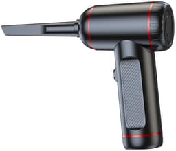 STILVORA Kruimeldieven - Draagbare Handstofzuiger voor Auto en Thuis, Draadloze Stofzuiger met Blazen en Zuigen, Krachtige Zuigkracht, ABS, Zwart — thumbnail 1