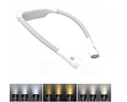 Oplaadbare LED Leeslamp met 4 Lichtmodi en Dimfunctie - Handgemaakte Boeklamp voor Breien en Ambachten