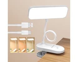 LED leeslamp met 360 graden verstelbare arm en 20 LEDs - ideaal voor bed, bureau en reizen