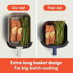 4 Liter Airfryer met Keramische Antiaanbaklaag en Instelbare Temperatuur — thumbnail 5