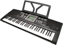Keyboard 61 toetsen - Met gratis lessen - Fazley FKB-180 - Zwart — thumbnail 1