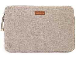 Selencia Teddy Laptop Sleeve - Laptop Hoes geschikt voor 15 / 15.3 / 15.6 / 16 / 16.2 inch - Sand