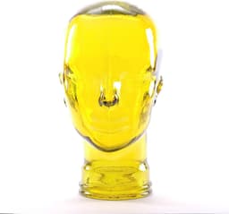 Hoofdtelefoonstandaard van gerecycled glas - Decoratieve en kleurrijke houder, 29 cm — thumbnail 4