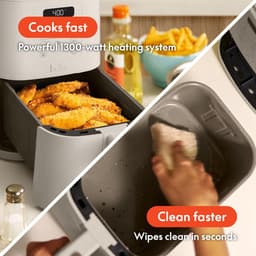 4 Liter Airfryer met Keramische Antiaanbaklaag en Instelbare Temperatuur — thumbnail 4