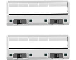 2x Hoofdborstel Cover - Vervanging - geschikt voor Ecovacs T10 & OZMO 950 - 920 - T8 T8 & AIVI T8 - T9 - T10 Plus Robot Stofzuiger Onderdelen - Wit