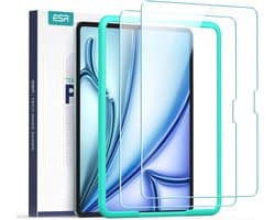 Displaybeschermfolie voor iPad Air 11 inch - 2 stuks, gehard glas, krasbestendig, anti-vingerafdruk, HD-transparantie