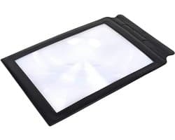 Vergrootglas A4 - Lichtgewicht 3X Volledige Pagina Leeshulp