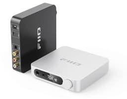 FIIO K11 Desktop 1400 W Power Gebalanceerde Hoofdtelefoon DAC & Versterker 384 kHz/24Bit DSD256 voor Home Audio/PC 6.35mm/4.4mm/RCA/Coaxiale/Optische (Zilver) — thumbnail 1