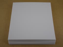 10 Stuks LP kartonnen buitenhoezen wit (GOEDE KWALITEIT, 300gr karton) zonder middengaten - hoezen, platenhoezen, beschermhoes, cardboard sleeve, outer cover, maxi-singles, lps vinyl platen, 12", 12 inch — thumbnail 1