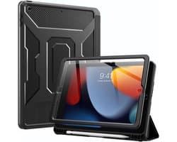 Beschermhoes voor iPad 7e generatie 10,2 inch - Stootvast met Ingebouwde Schermbeschermer