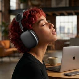 Shieldcase Beschermset geschikt voor Apple Airpods Max 1/2 - Siliconen covers / bescherming - 4 delige set - Hoofdband cover - Oorkap Beschermers & Reishoes - 4 in 1 set - Donkerblauw — thumbnail 5
