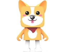 Draadloze Bluetooth Speaker met Dansende Dieren Corgi Figuur