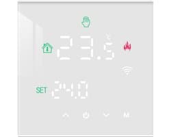 Slimme WiFi Thermostaat voor Centrale Verwarming - App & Spraakbesturing