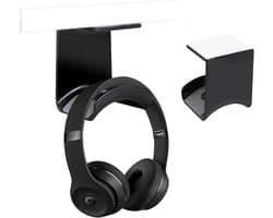 Set van 2 Universele Headset Houders voor Tafel en Muur - Ruimtebesparend en Antislip