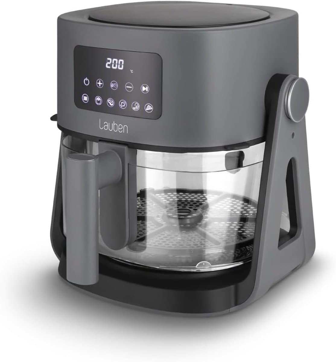 Heteluchtfriteuse 3-in-1 met Glazen Mand en Grillfunctie — afbeelding 1