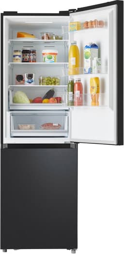 Inventum KV1851B No Frost energiezuinige koel-vriescombinatie - 185cm hoog - 334L - Zeer stil: 35 dB - Superkoelen - Supervriezen - Vrijstaand - Zwart — thumbnail 4