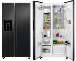 AEG ORX9V351DB 9000 MultiChill - Amerikaanse koelkast - Koel/vrieskast - Vrijstaand - 177 cm — afbeelding 1