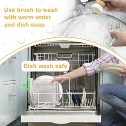 Airfryer Rekken, Vierkant Drie Lagen met 4 Poten Stapelbaar 304 Rek, Airfryer Mand Lade, Airfryer Accessoires, Grillrek voor Ninja Speedi 5,7L, Instant, Cosori Airfryer — thumbnail 5