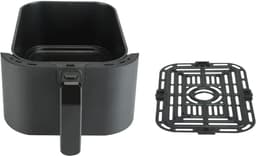 Aurixi® Airfryer xl - Airfryer xxl - Heteluchtfriteuse - 5 Liter - met keramische antiaanbaklaag - Zwart - 29cm x 23cm x 40cm — thumbnail 4