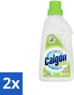 2 x Calgon - Wasmachinereiniger - Gel - 750ml - 15 Wasbeurten - Wasmachinereiniger - Wasmachine Schoonmaken - Kalkaanslag - Vuilophoping - Wasmachine Onderhoud — thumbnail 1