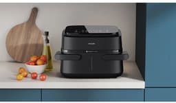 Philips 1000 Series Dual Basket Airfryer - NA150/00 - Dubbele Mand - Flexible Basket - 7.1L - Tot 5 Personen — thumbnail 13