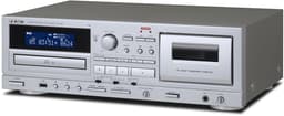 Teac AD-850-SE ZILVER Cassettedeck met CD speler — thumbnail 1