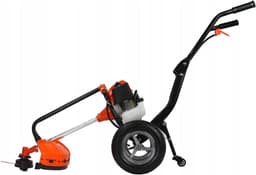 Benzine Grasmaaier - Motormaaier Grastrimmer - Gazon Onderhoud - Krachtige Verbrandingsmotor - 50 x 50 x 28 cm - Zwart — thumbnail 4