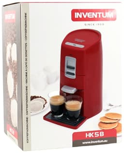 Inventum Koffiepadapparaat HK5 - 1,3L - Zwart - 34 cm - Geschikt voor standaard pads van bekende merken zoals Senseo — thumbnail 2