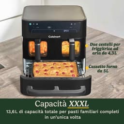 Grote heteluchtfriteuse met 13,2 liter inhoud en kijkvenster — thumbnail 4