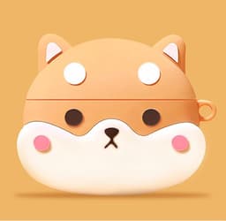 Allecto - Siliconen Beschermhoes - Huawei Freebuds 7i - Cartoon Design - Sleutelhaak - Corgi - Geschikt voor Huawei Freebuds 7i - Cartoon Design — thumbnail 4
