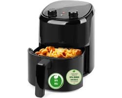 Core® Mini airfryer - Airfryer - Airfryer klein - Zwart - 23cm x 23cm x 26cm