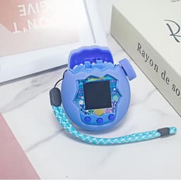 Allecto- Beschermhoes voor Tamagotchi Paradise - ultradun - schokbestendig krasbestendig - A-blauw - siliconen hoes - compatibel met Tamagotchi Paradise — thumbnail 3