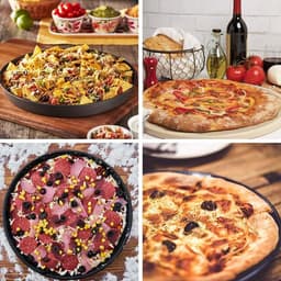 Set van 2 Ronde Pizza Bakplaten voor Airfryer en Oven - 22.9 cm — thumbnail 6