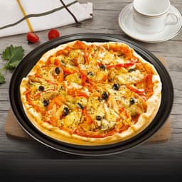 Set van 2 Ronde Pizza Bakplaten voor Airfryer en Oven - 22.9 cm — thumbnail 4